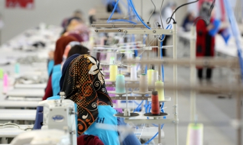 Erzurum Tekstilkent üretime başladı
