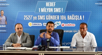 Erzurumspor'dan SMS kampanyası