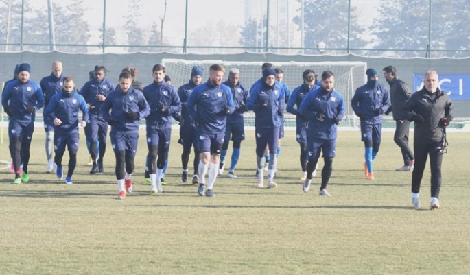 Erzurumspor, Fenerbahçe hazırlıklarına devam etti