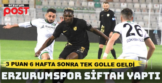 Erzurumspor FK-Altaş Denizlispor: 1-0