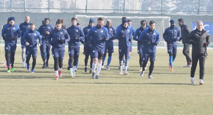 Erzurumspor, Gaziantep FK hazırlıklarını sürdürüyor