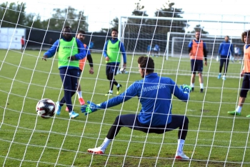 Erzurumspor hazırlıklarını sürdürüyor