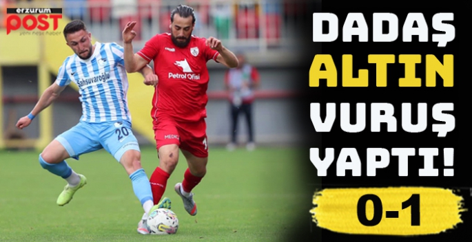 Erzurumspor, lige tutunduğu altın golü İzmir’de buldu: 0-1