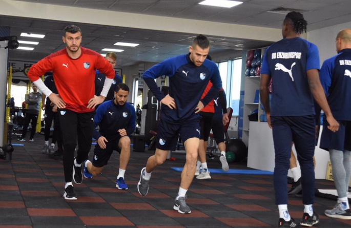 Erzurumspor, Trabzonspor maçının hazırlıklarını sürdürüyor