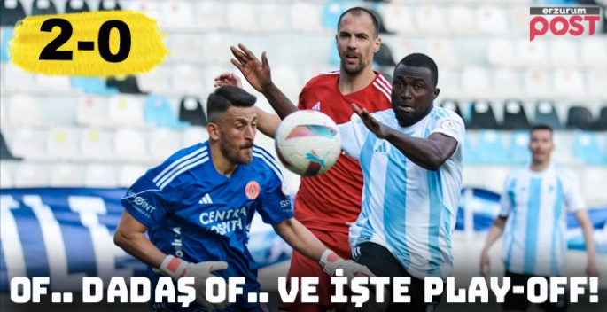 Erzurumspor, Ümraniyespor'u 2-0 yendi!