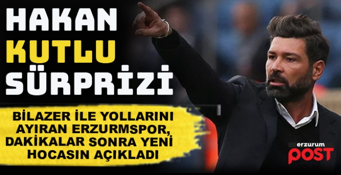 Erzurumspor, 14 dakikada yeni hocasını buldu!