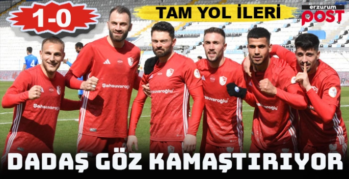 Erzurumspor'un bileği bükülmüyor: 1-0