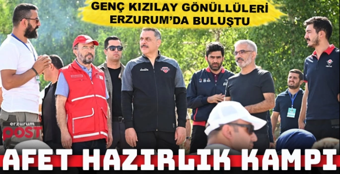 Genç Kızılay Gönüllüleri afetlere hazırlanıyor