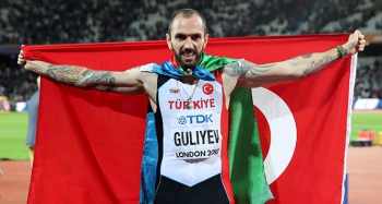 Guliyev, Avrupa Atletizm Şampiyonası'nda tarih yazdı