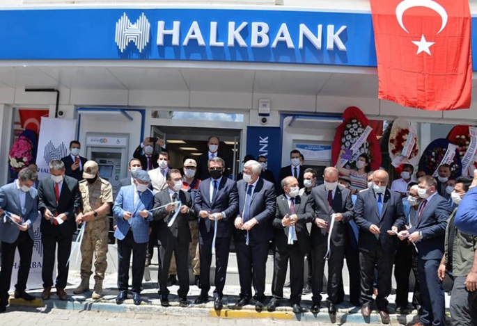 Halkbank’tan Narman’a uydu şube