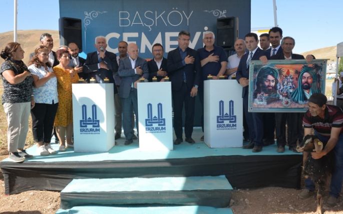 Hınıs Başköy Cemevi'nin temeli törenle atıldı