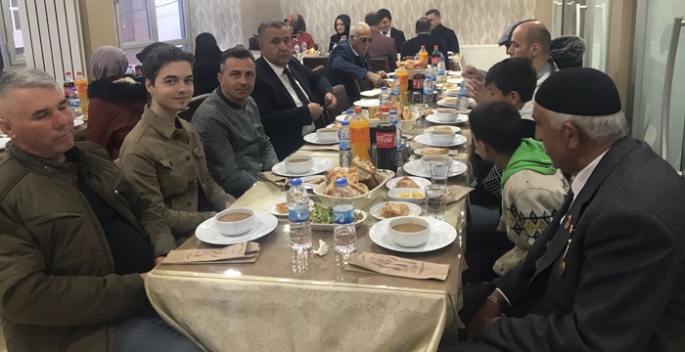 Horasan’da şehit ve gazi ailelerine iftar