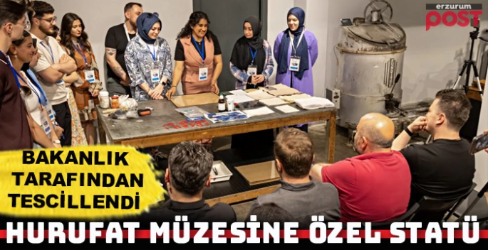 Hurufat Baskı Müzesi 'Özel Müze' statüsü kazandı
