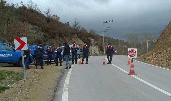 İspir’de bir mahalle karantinaya alındı