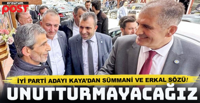 İYİ Parti adayı Kaya ilçelerde rüzgar estiriyor