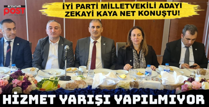 İYİ Partili Kaya: Tedavi için teşhisi iyi koymalıyız