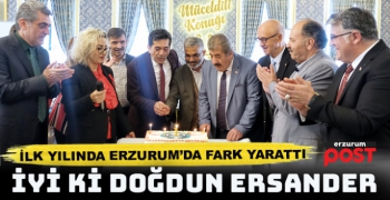ERSANDER, hem Cumhuriyet Bayramını hem de yaş gününü kutladı!