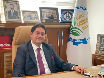 Erzurum Ticaret Borsası Başkanı Oral'dan yeni yıl mesajı..