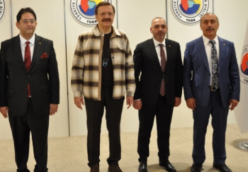 Erzurum Ticaret Borsası Meclis Üyelerinde TOBB’a çıkarma 