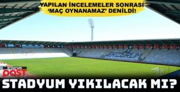  Kazım Karabekir Stadyumu'na deprem engeli