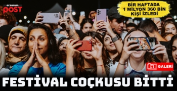 Palandöken Kültür Festivali yoğun ilgi gördü