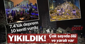 Türkiye depremle uyandı... Çok sayıda ölü ve yaralı var