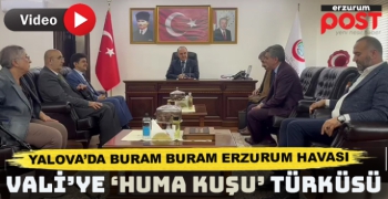 Vali'ye makamında 'Huma Kuşu' türküsü