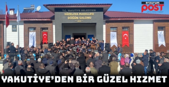 Yakutiye Belediyesi’nden bir hizmet daha