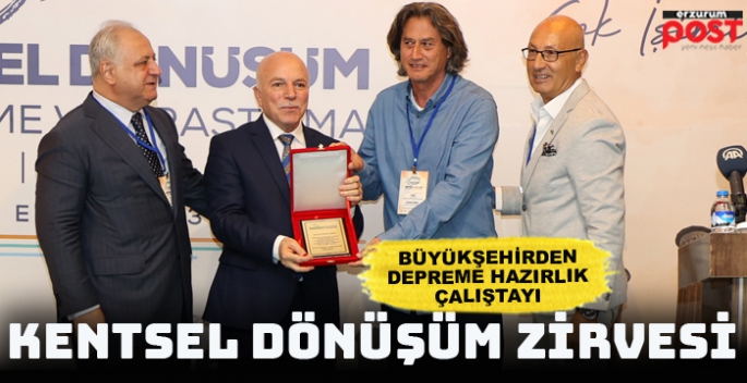 Kentsel dönüşümün kalbi Erzurum'da attı