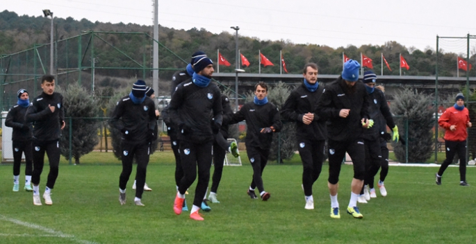 Mavi-Beyazlılar Tuzlaspor maçına hazır