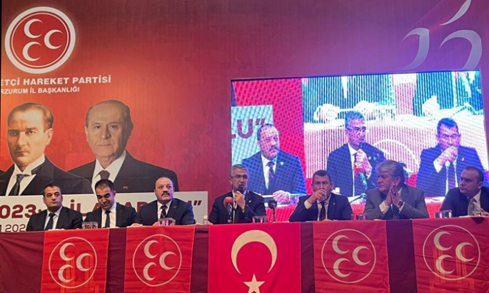 MHP, 'Adım Adım 2023, İl İl Anadolu' toplantılarına Erzurum'da başladı