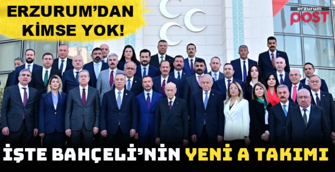 MHP Başkanlık Divanı değişti...  İşte yeni yönetim!