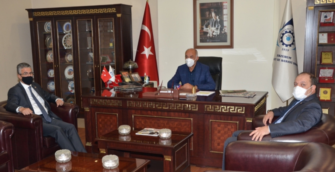MHP Milletvekili Aydın’dan ETSO’ya ziyaret