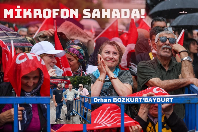 Mikrofon sahada..