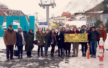 Öğretmen adaylarından Erzurum'da  tarih turu