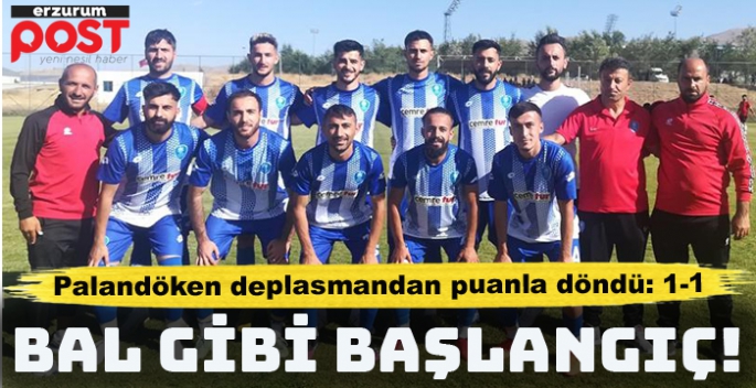 Palandöken Belediyespor'dan BAL gibi başlangıç: 1-1