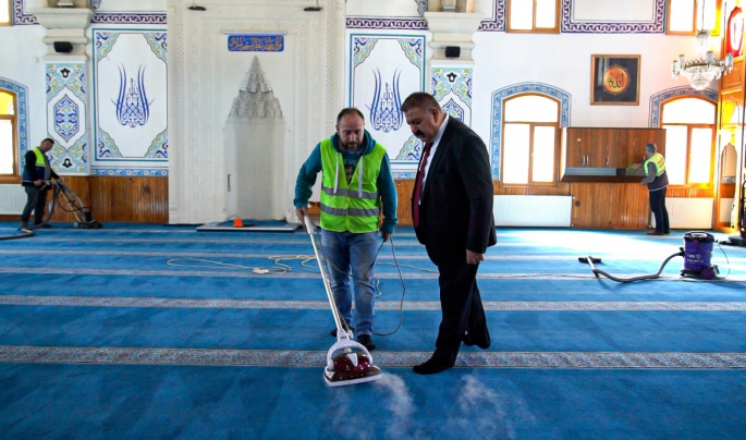 Palandöken’de Camiler Ramazan ayına hazır