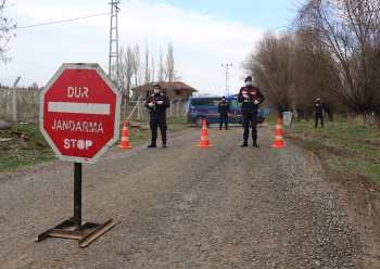 Pasinler’de bir mahalle karantinaya alındı