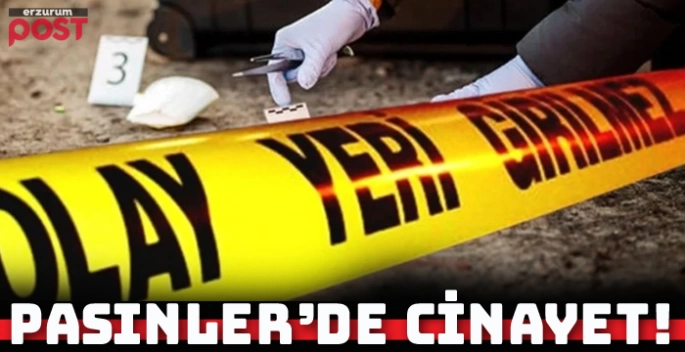 Pasinler'de cinayet... Katil zanlısı aranıyor!