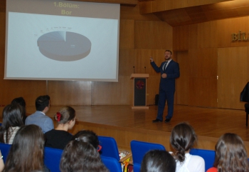 Prof. Türkez'den Bilkent öğrencilerine Bor'u anlattı