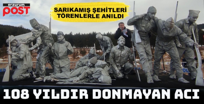 Sarıkamış şehitlerini binlerce kişi yürüyüşle andı