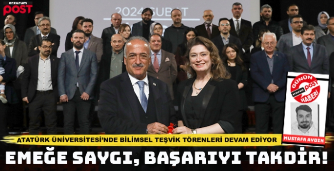 Şubat ayı 'Bilimsel Teşvik Ödülleri' sahiplerini buldu