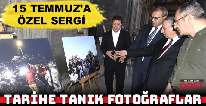 Tarihe tanık fotoğraflar sergide