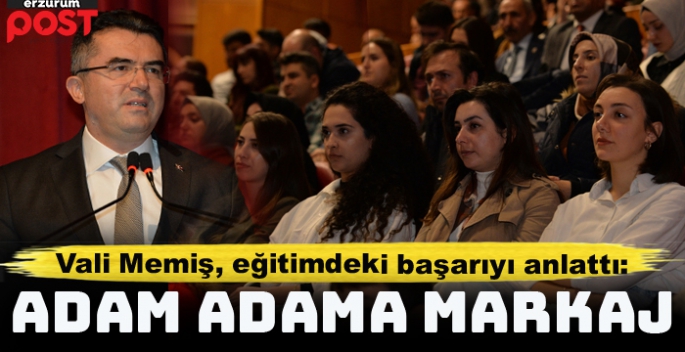 Vali Memiş: Adam adama markajla büyük başarı elde ettik