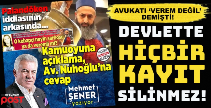 Yağcı Hacı'nın Avukatına Gazeteci Mehmet Şener cevap verdi... 