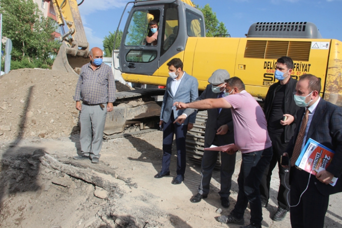 Yağmur suları artık Erzurum için çile olmayacak