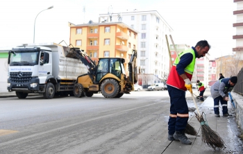  Yakutiye belediyesi bahar temizliğine başladı