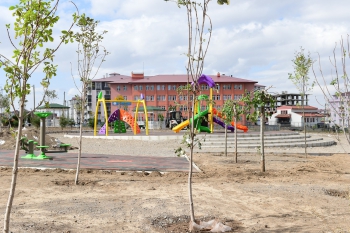 Yakutiye'den Şükrüpaşa'ya  yeni bir park daha 