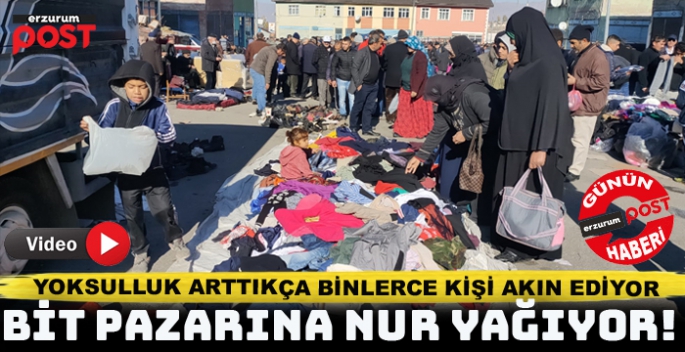 Yoksulluk arttıkça vatandaş bit pazarına akın ediyor