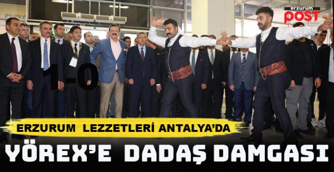 Yörex 2023 Antalya Fuarına Erzurum damgası…